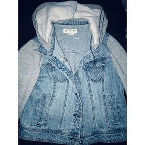 BULLHEAD DENIM SWEATER JACKET